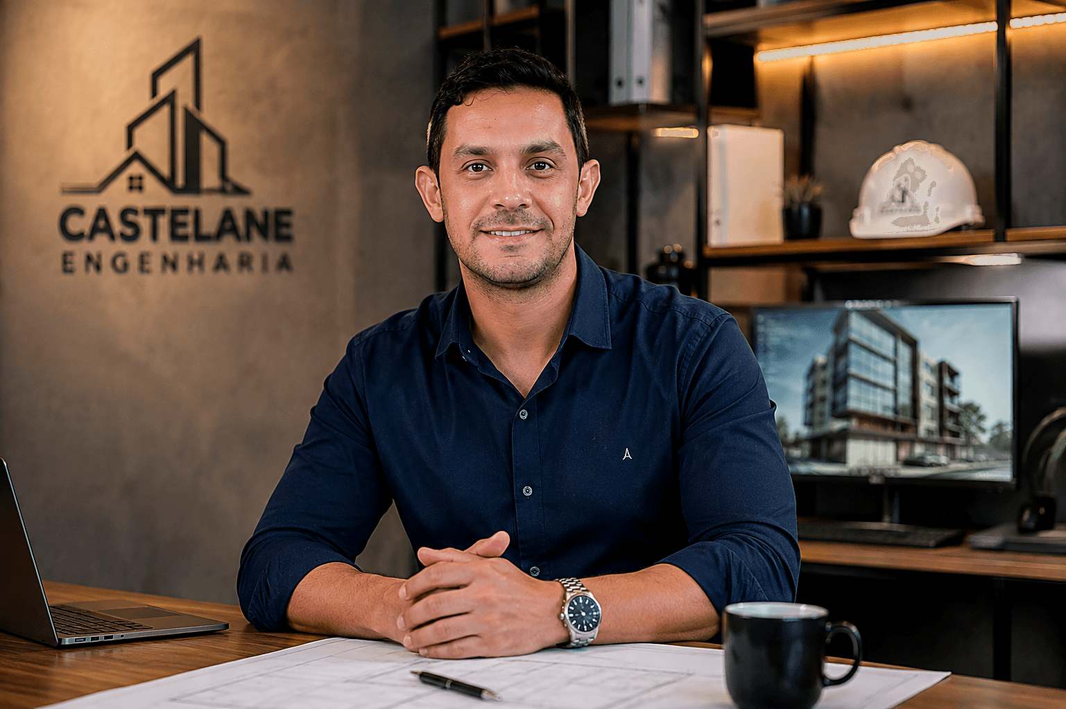 Diego Castelane — Engenheiro Civil, responsável técnico da Castelane Engenharia